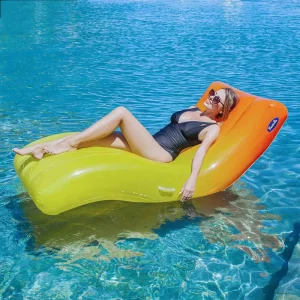 Sedia galleggiante gonfiabile per adulti per giochi in acqua, per svago e relax