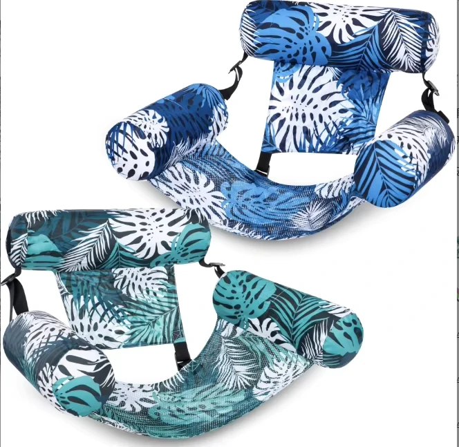Bateau flottant de piscine gonflable pour adultes, hamac aquatique, chaise flottante de piscine, chaise flottante, fête à la plage, amusement aquatique