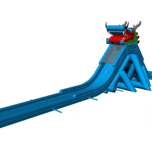 Adult Kids Inflatable PVC Outdoor Water Floating Slide for Commercial Water Park Resort Use Ct040
