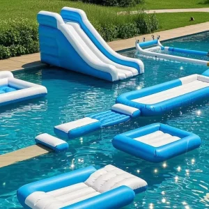Adult PVC Inflatable Electric Floating Chair Inflatable Water Mats Pool Float Products Are Suitable For Water Games