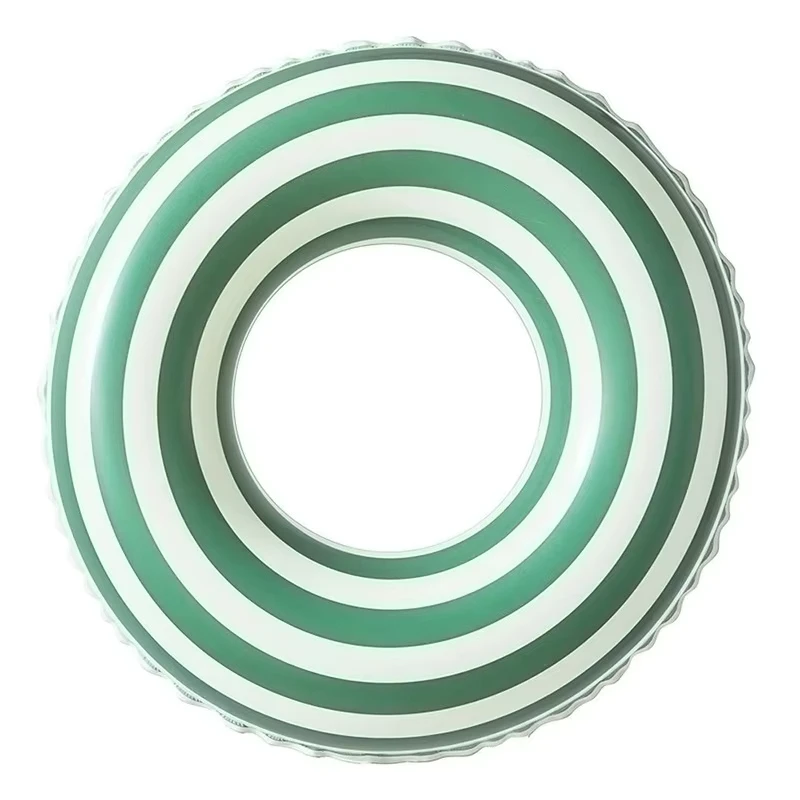 Bouée de natation adulte imprimée rayée, style nordique, série sucette, bouée de sauvetage pour enfants, flotteur sous les bras