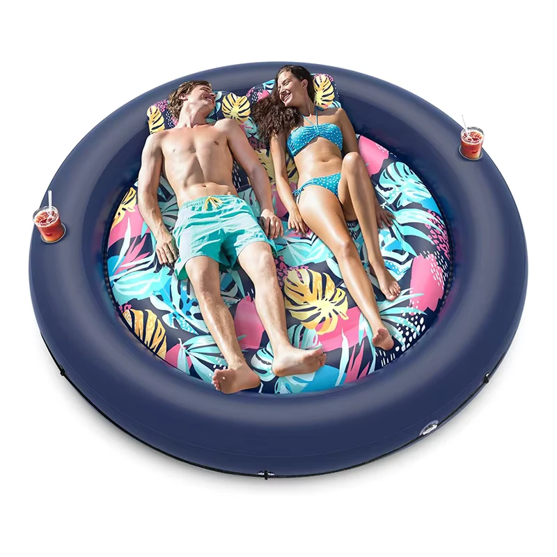 Aufblasbare Poolliege für Erwachsene Outdoor Hinterhof Sonnenbadewanne für Sonnenbaden Liege für Pools