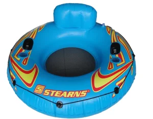 Adult Water Sports Inflatable Pool Mesh Floating Lounger Swimming Floats River Tube with Cup Holders