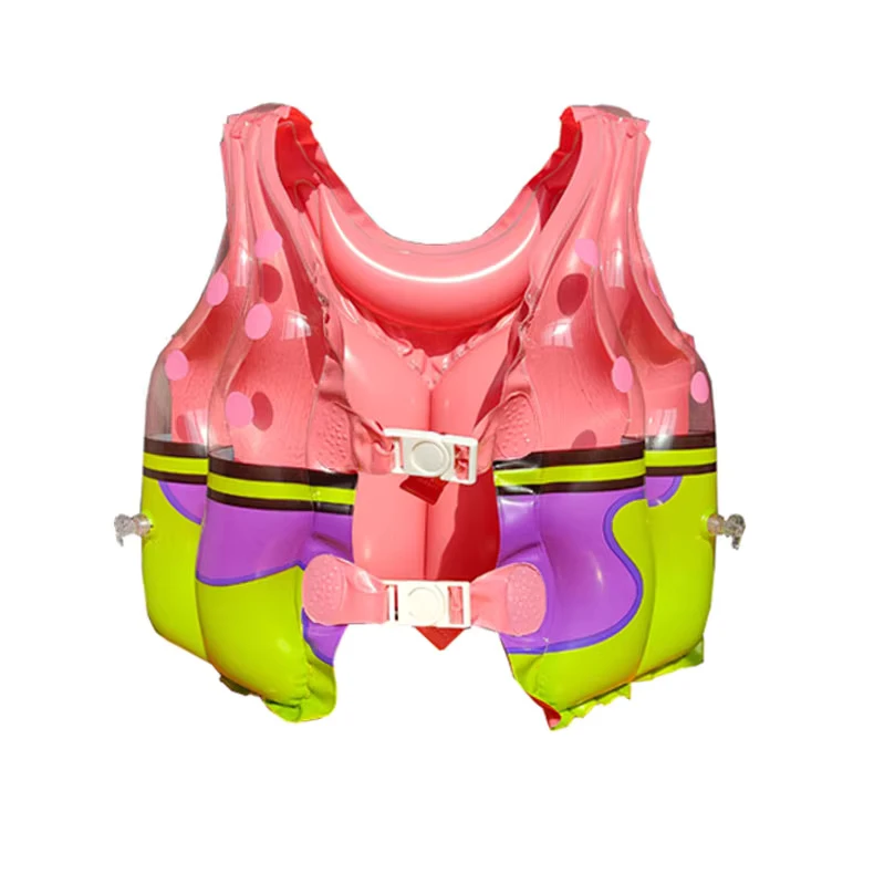 Flotadores de piscina inflables para adultos, tubo de aire rosa, salvavidas para niños, armbands inflables, anillo de natación, chaleco salvavidas.