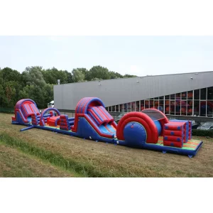 बड़ों के लिए विशाल inflatable बाधा पाठ्यक्रम बच्चों के लिए inflatable बाधा पाठ्यक्रम