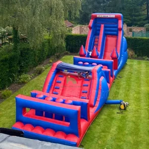 Adults Kids Outdoor Sport Game Sport Inflatable Obstacle Course