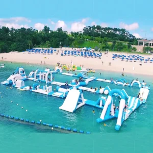 बड़ों के लिए खेल, एक्वा वाटर फन पार्क गेम, झील के लिए inflatable फ्लोटिंग एक्वा पार्क