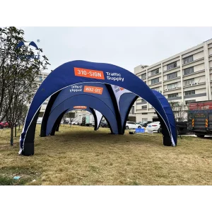 Tienda Inflable de 4m para Publicidad, Fiesta de Boda, Evento Profesional, Carpa Tipo X para Exteriores