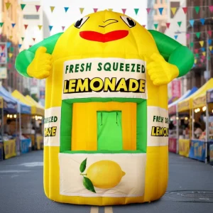 Bar gonflable publicitaire, stand de limonade, kiosque de crème glacée, tente de concession, stand de limonade gonflable