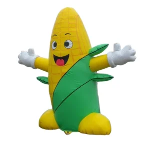 Advertising Inflatable Corn Model Balloon Custom Design Size Logo Custom Size Giant Cartoon Inflatable Corn for Advertising