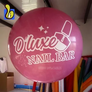 Advertising Inflatable Helium Balloon 2m Led Lighting