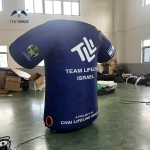 Advertising Inflatable Models Custom Inflatable T-shirt Cloth for Promotional Events