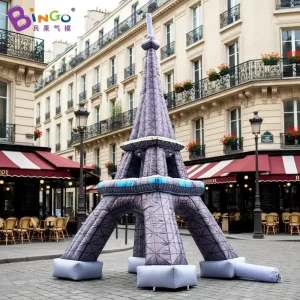 Advertising Inflatable Sculpture Building Model Giant Inflatable Eiffel Tower for Advertising Events Decoration