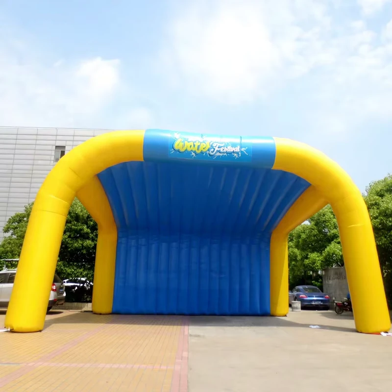 광고용 충전식 텐트, 공기 밀폐형 충전식 아치 텐트, 캠핑 파티용 휴대용 돔 텐트