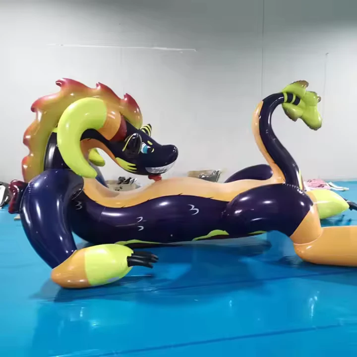 Infláveis Publicitários Personalizados Modelo de Dinossauro Inflável Gigante de 4 Metros para Eventos