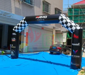 Advertising Inflatables Race Blow up Arch Advertising Inflatable Goal Arch