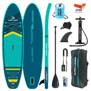 AeroFlow Series Inflatable SUP Board 10’6 Drop Stitch Portable Eco Friendly All Round Paddle Board