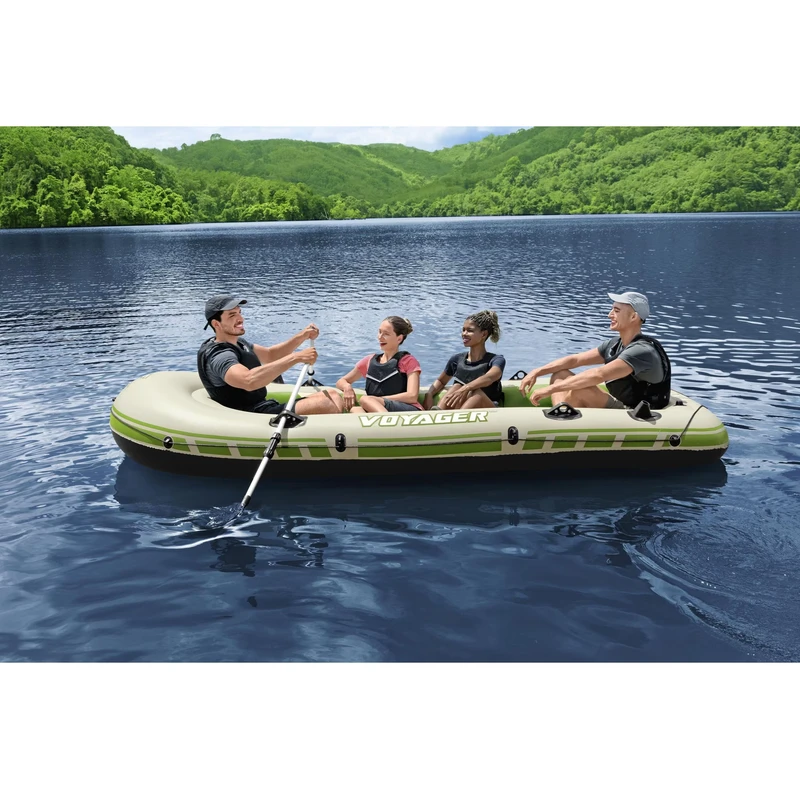 Kapal Kayak Inflatable Hydro Force Voyager X4 Set Raft Inflatable 3,5 m