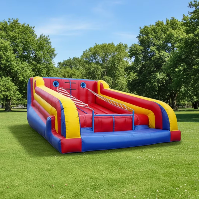 Air Constant Top Inflatable Jacob Rope Ladder Sport Games Events Climb the Ladder Games Outdoor Inflatable Race Game