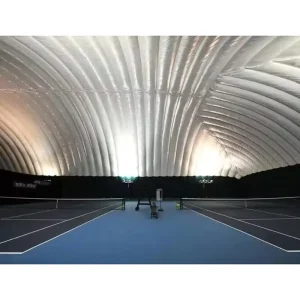 Cúpula Inflable de Tenis Aire Multi-Deportes Estructura de Edificio Soportada por Aire