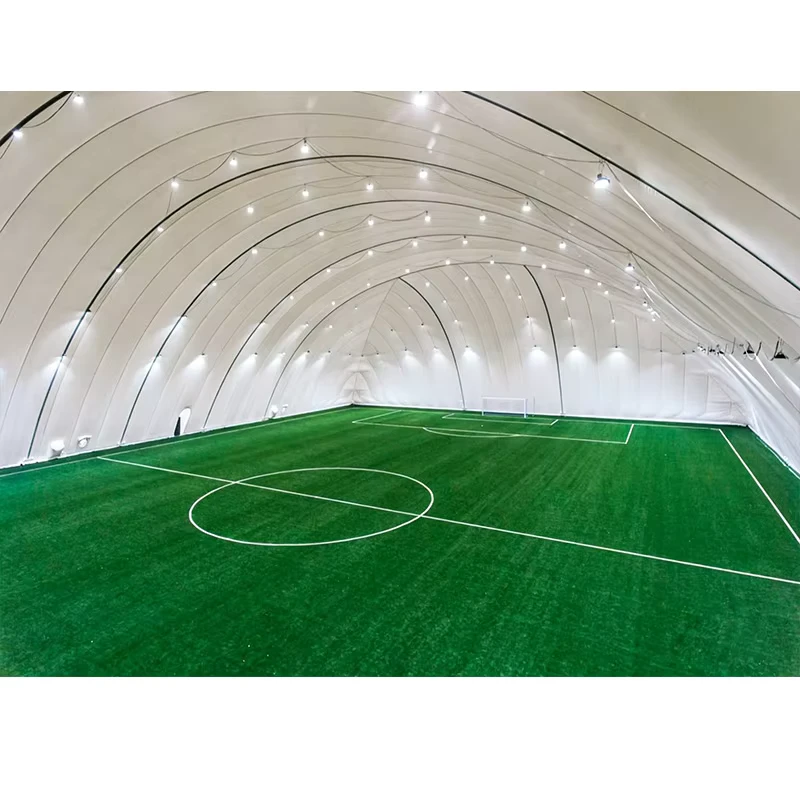 Fabricant de dômes gonflables, terrain de football gonflable en PVC, tente de dôme à air pour football en intérieur