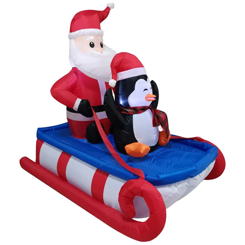 Air Inflatable Waterproof Outdoor Christmas Theme LED Decor Lights with IP44 Rating for Holiday Displays