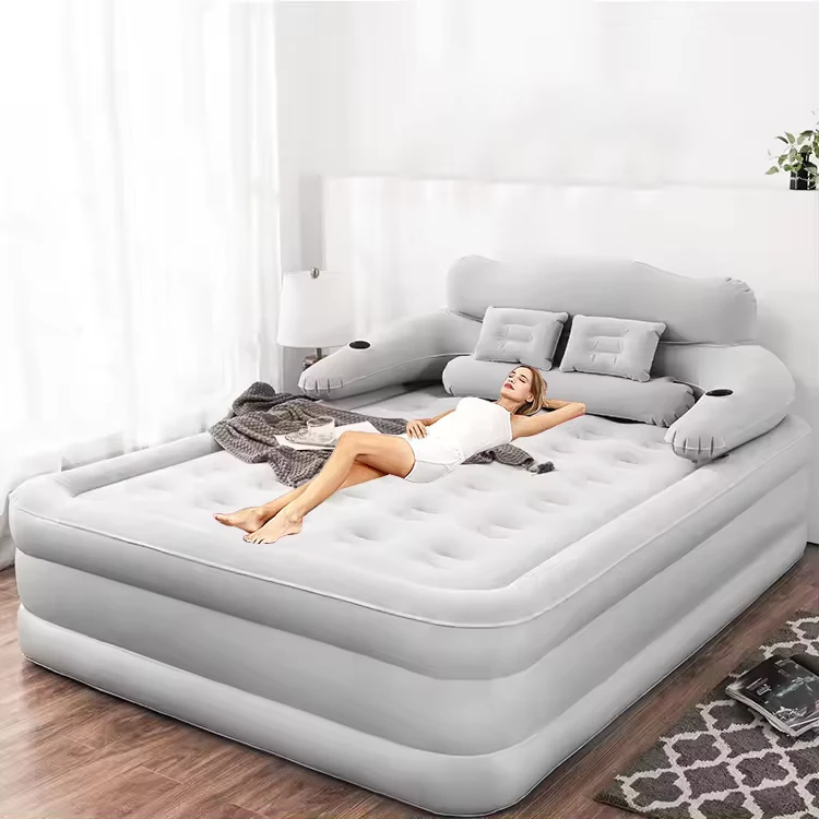 Air Mattress Automatic Inflatable Deflatable Built-in Pump Hypo-Allergenic Foldable >30cm Hospital Bedroom Home Furniture