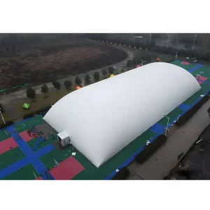 Air Supported Inflated Tensile Film Dome Tent Canopy Inflatable for Industrial Farm Warehouse Storage Shed