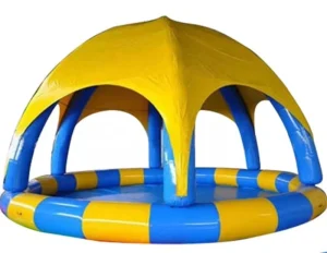 Tenda kolam inflatable yang kedap udara, tenda apung inflatable untuk air