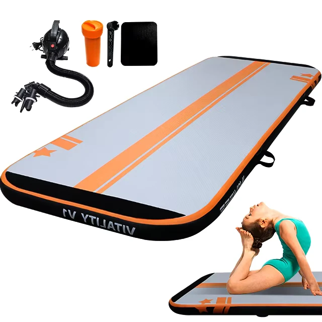 AirTrack 3m 4m 5m 6m 8m 10m Pista de Tumbling Inflável para Ginástica