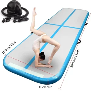 AirTrack 3m 4m 5m 6m 8m 10m Jalur Tumble Inflatable Air Track untuk Senam