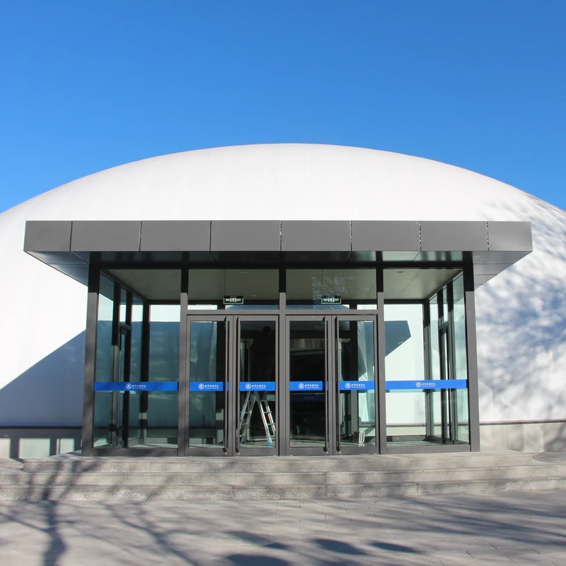 Tente gonflable à membrane ignifuge pour court de tennis, sports de soccer, gymnase universitaire, structure tendue