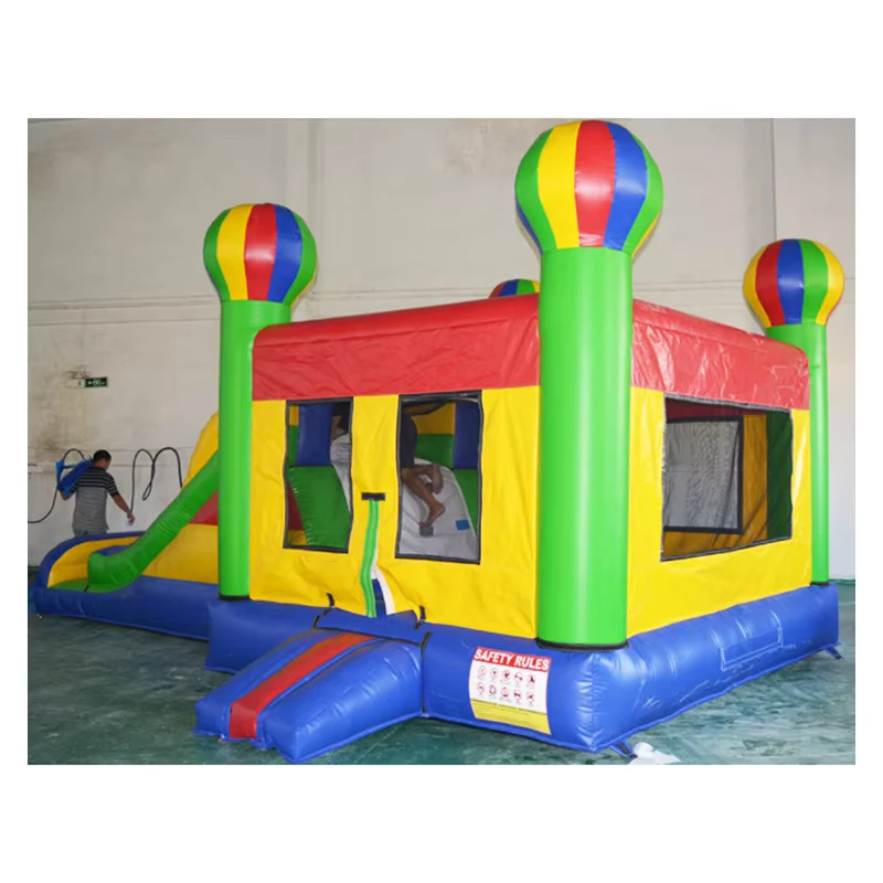 Kastil Loncat Inflatable Airpark Balloon Kastil Loncat Inflatable Seluncuran