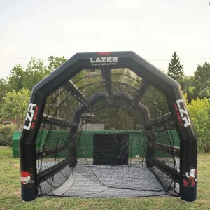 Airtight Inflatable Baseball Sport Court Softball Batting Cage Netting Portable Inflatable Batting Cage with Portable Air Pump