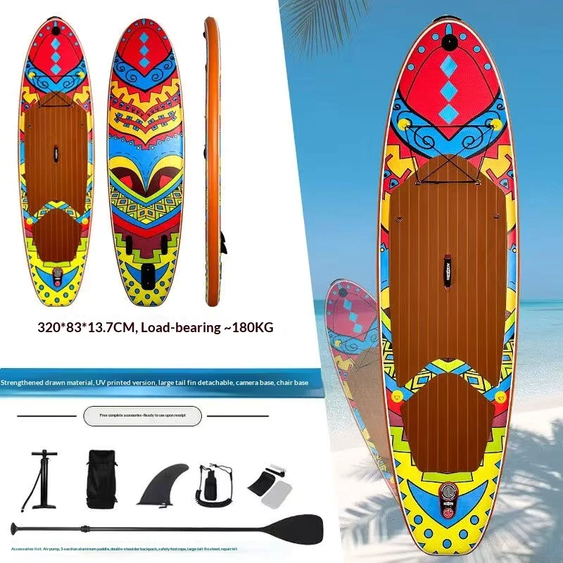 Rundum aufblasbares SUP-Board Drop-Stitch tragbar, hohe Stabilität für Anfänger im Wassersport, Großhandelsfabrikversorgung