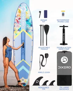 All Round Inflatable Standup Paddle Surf Board Padel Surf SUP Customizable Logo Made Durable Drop Stitch Material