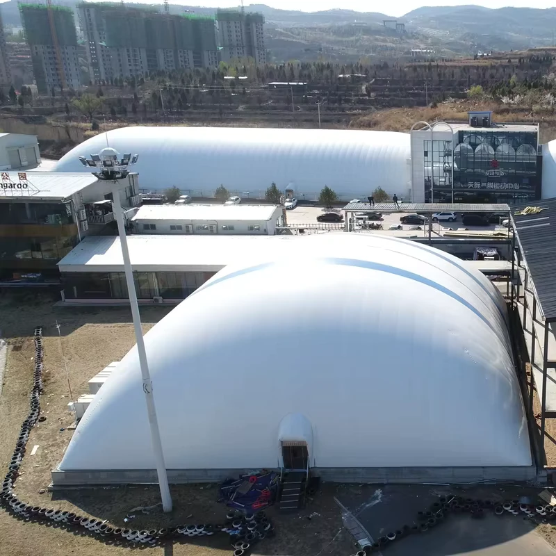 All-Weather Air Dome Soccer Pitch Cover Inflatable Air Supported Stadium Structure