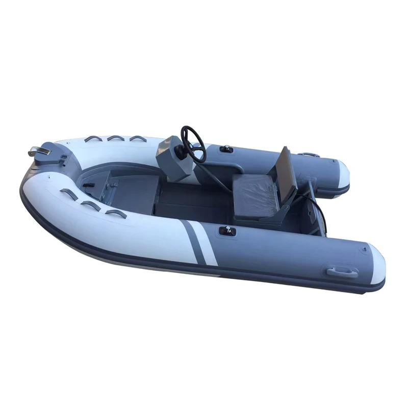Aluminium Angelboot 3 m Semirigid aus Hypalon Rip 3 m Schlauchboot
