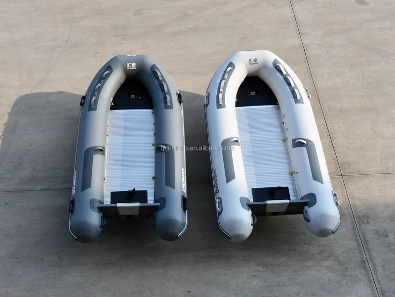 Aluminium Vloer Opblaasbare Boot 10,8ft Vissen Jacht Kleine Snelboot 5 Persoon Cruisen & Sightseeing Afstandsbediening Gas Powered