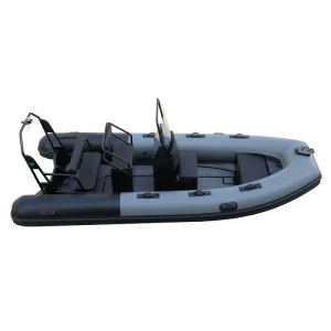 Aluminium Hull Rib Boat with 3.3m 3.4m 3.6m 3.8m 3.9m 4.3m 4.7m 5m PVC & Hypalon Material Inflatable Sport Rib Boat