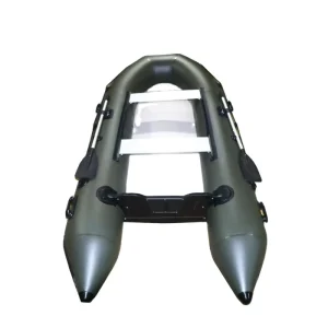 Aluminum Baseboard Inflatable Fishing Boat PVC Water Sports Boating