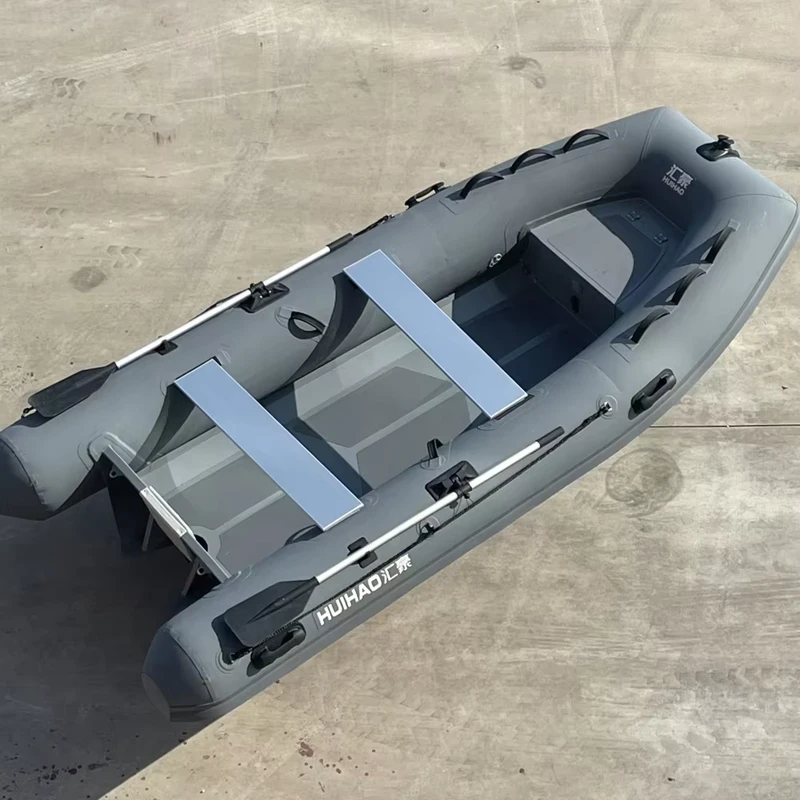 Aluminiumboote Hochgeschwindigkeits-Dinghy mit tiefem V-Rumpf, starres aufblasbares RIB-Boot 360