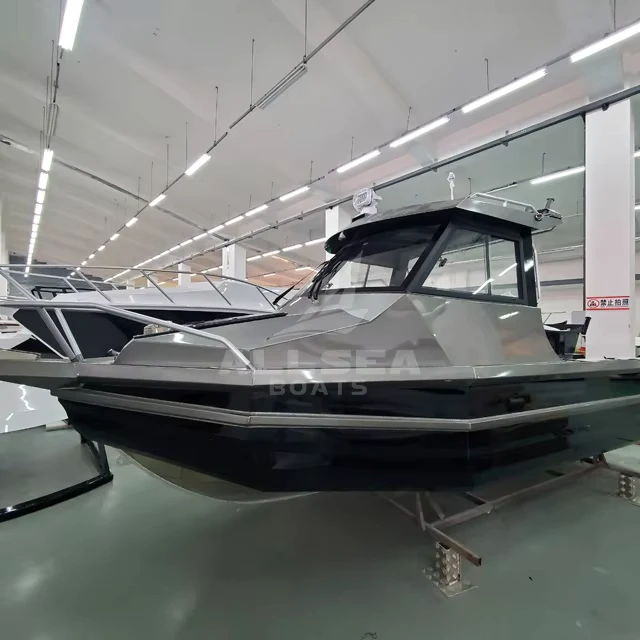 Yacht de sport en aluminium de 6m, hors-bord pour bateau de loisir, patrouille, croisière touristique