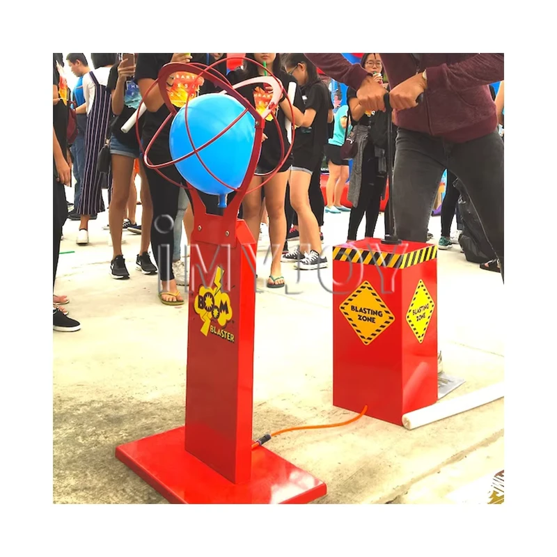 Gioco interattivo da fiera, gonfiabile, gioco di esplosione di palloncini Boom Boom per bambini
