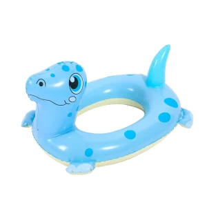 Animal Head Swimming Ring 3D Animal Pool Float with Head Design for Kids Children Inflatable Water Toy