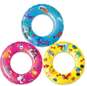 Anime Character Swim Ring Custom Print Inflatable Pool Float Non-Toxic PVC with IP License for Beach Party Cosplay