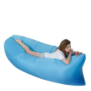Anti Leakage Waterproof Eco PVC Inflatable Sofa for Camping Outdoor Use Portable Beach Chair Hammock