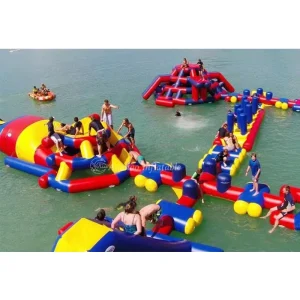 Aqua Adventure XL Inflatable Waterpark Floating Playground
