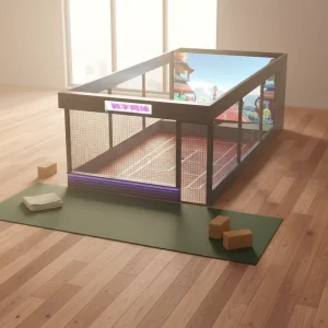 Arcade Gaming Center Indoor Trendy Play Zone Sports Venue Competitive Smart Digital Tennis Interactive Projection Games Metal 3D