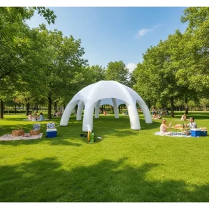 Arch Inflatable Camping Tent Promotional Advertising Outdoor Event Air Tent Exhibition Dome